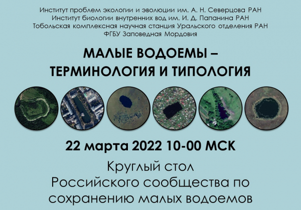 Круглый стол &quot;Малые водоемы - терминология и типология&quot;